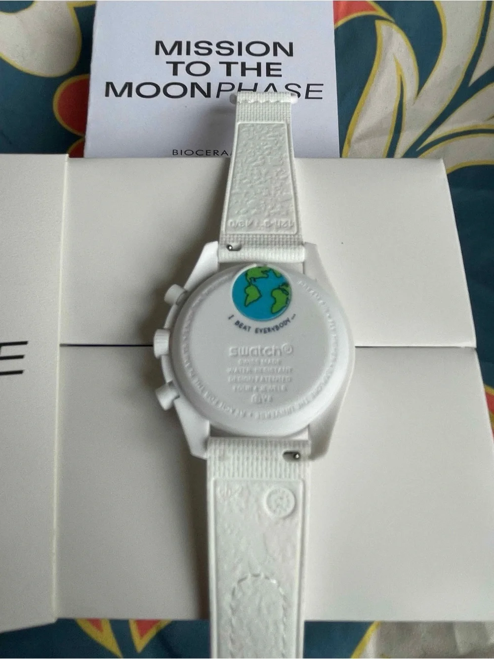 NWOT Omega x Swatch Mission to Earthphase Moonshine Gold Snoopy Cold Moon Full